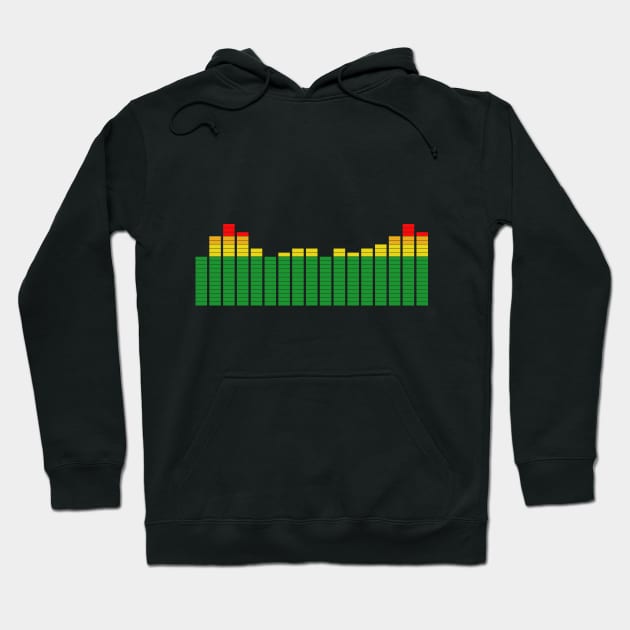 Sound Analyzer - Music Production and Engineering Hoodie by Cosmic Status